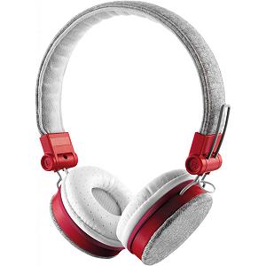 Навушники Trust Urban Revolt Fyber Headphone Grey-Red (20073) - Фото 1