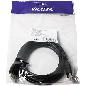 Кабель мультимедійний Viewcon HDMI to HDMI 2.0m (VD 093-2m) mp.test-s.org.ua - Фото 1
