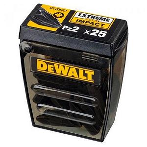 Набір бит DeWALT Pz2, торсионные, 25мм, 25шт (DT70527) mp.test-s.org.ua - Фото 1