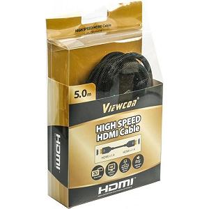 Кабель мультимедійний Viewcon HDMI to HDMI  5.0m (VC-HDMI-509-5m) mp.test-s.org.ua - Фото 1