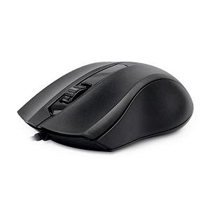 Мишка REAL-EL RM-213 USB Black (RM-213) - Фото 1
