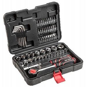 Наборы инструментов Top Tools торцевых гаечных ключей 3/8, 63 ед. (38D515) - Фото 1