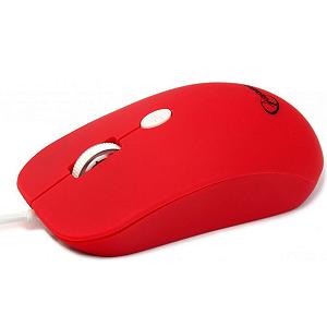 Мишка Gembird MUS-102-R 1600dpi USB red (MUS-102-R) - Фото 1