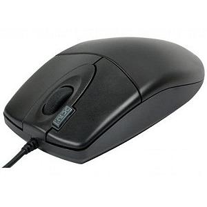 Мишка A4Tech OP-620D Black-USB (OP-620D) - Фото 1