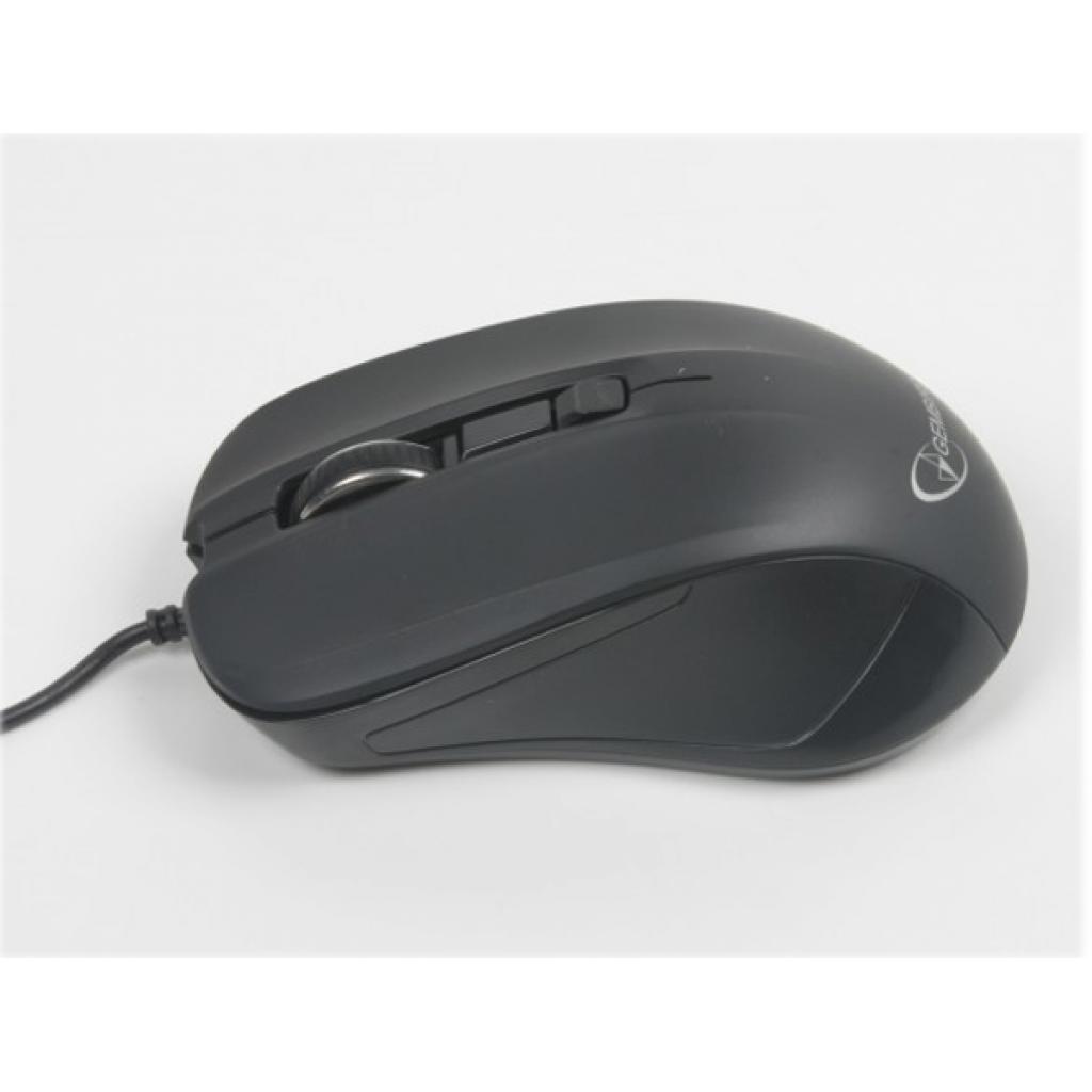 Мишка Gembird MUS-201 USB Black (MUS-201), фото №2
