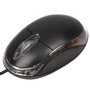 Компьютерная мышь Maxxter Mc-107 USB Black (Mc-107) - Фото 1