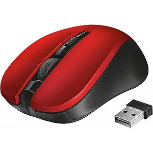 Мишка Trust Mydo Silent wireless mouse red (21871) - Фото 1