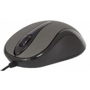 Мишка A4Tech N-350-1 USB Black/Grey (N-350-1) - Фото 1