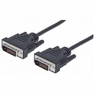Кабель мультимедійний REAL-EL DVI to DVI 24+1pin, 1.8m Pro black (EL123500038) - Фото 1