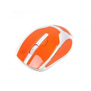 Компьютерная мышь Maxxter Mr-317-O Wireless White/Orange (Mr-317-O) - Фото 1