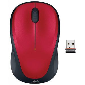Мишка Logitech M235 Red (910-002496) mp.test-s.org.ua - Фото 1