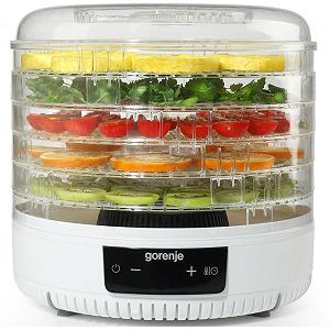 Сушарка для овочів і фруктів Gorenje FDK 500 GCW (FDK500GCW) mp.test-s.org.ua - Фото 1